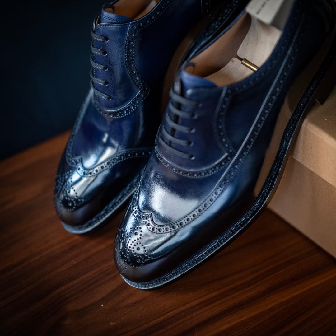 Brogued Oxfords