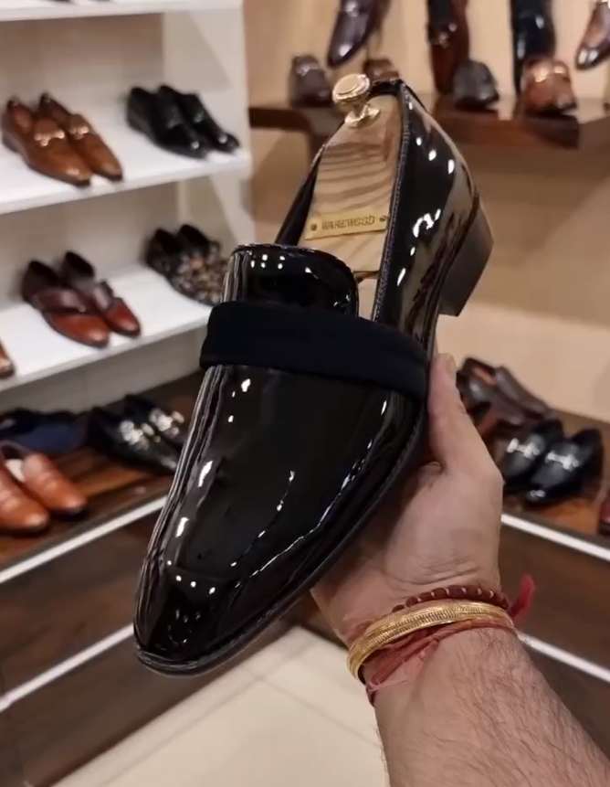 Black Patent Leather Loafers
