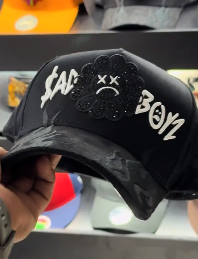 Black Sad Cap