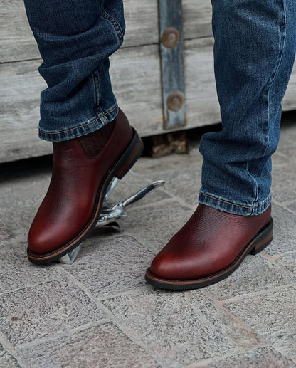 Mens Top Authentic Leather Boots