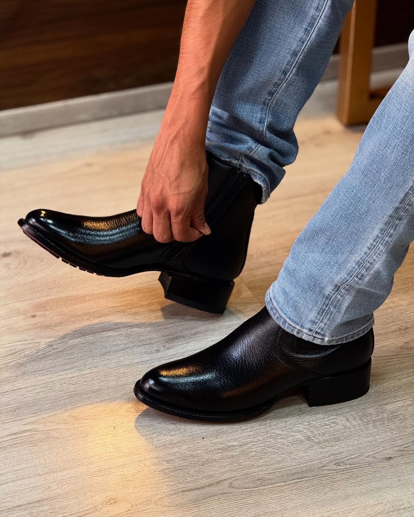 Deerskin Ultra Western Cowboy Boots