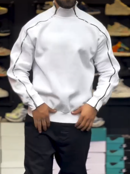 Men's Fashion Adjustable Zipper Sweater