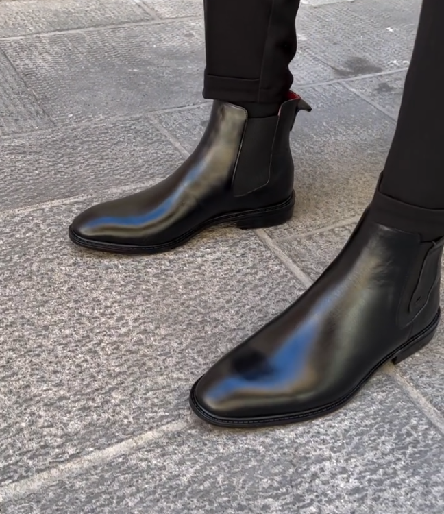Men's Pointed Leather Shoes