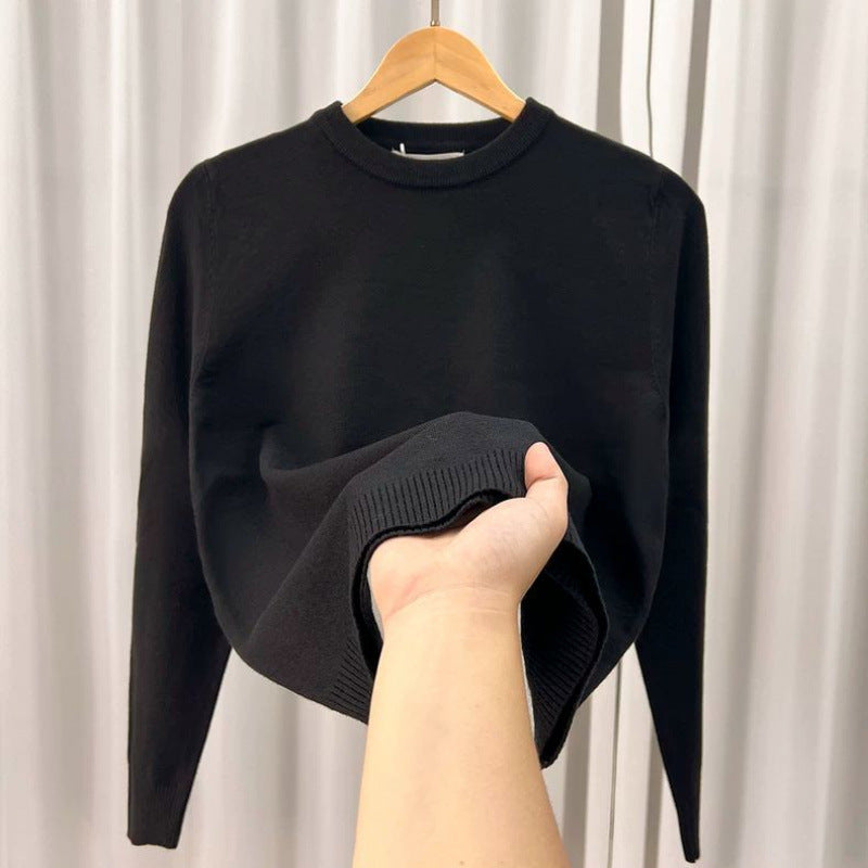 Men's Round Neck Cashmere Sweater