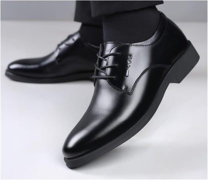 High-quality genuine leather dress shoes