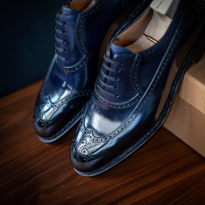 Brogued Oxfords