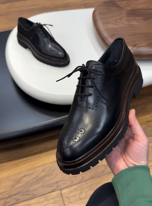 Business formal oxford shoes