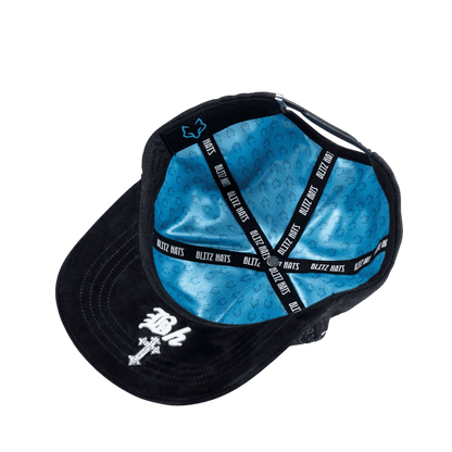 Blitz Crystals Cross Angel Cap