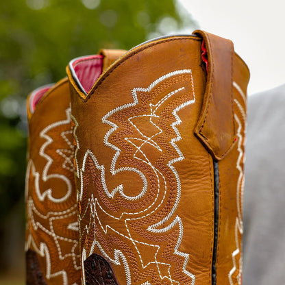 Original Ostrich Leather Boots