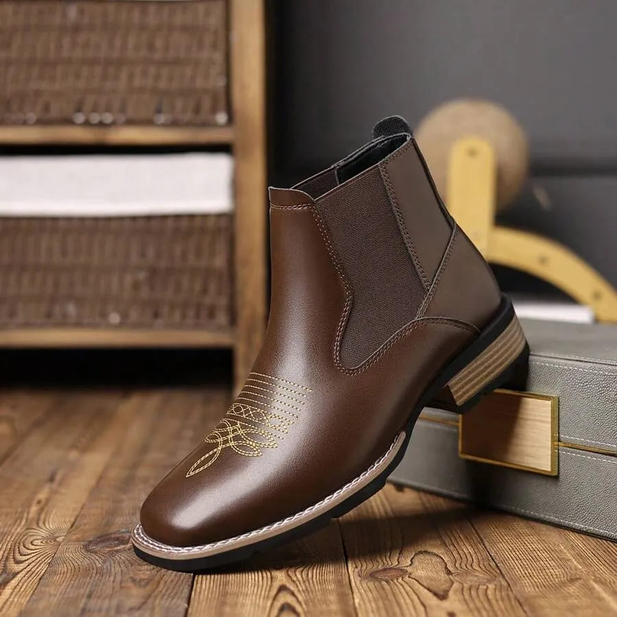 Men's Western Square Toe Boots