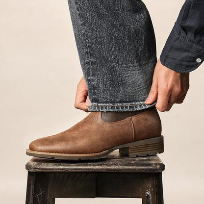 Men's Western Leather Cowboy Boots